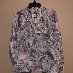 Marble Windbreaker and leggings set